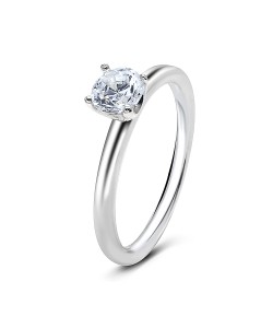 Gorgeous CZ Silver Ring SCR-103